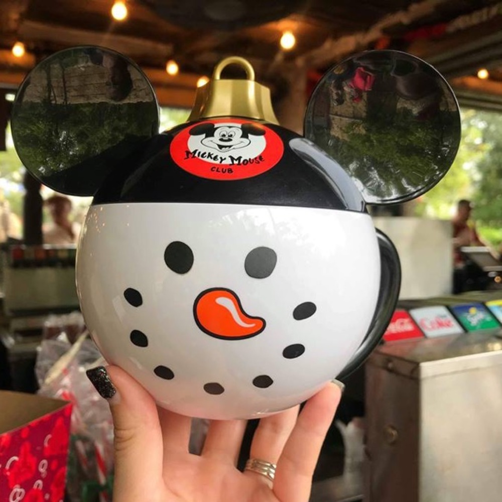 Disney Snowman Mickey Holiday Ornament